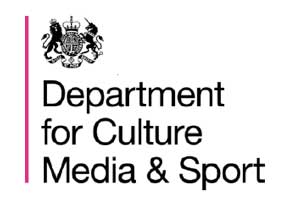 Logo for Department of Culture Media and Sports