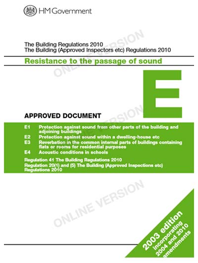 Building Regulations Part E