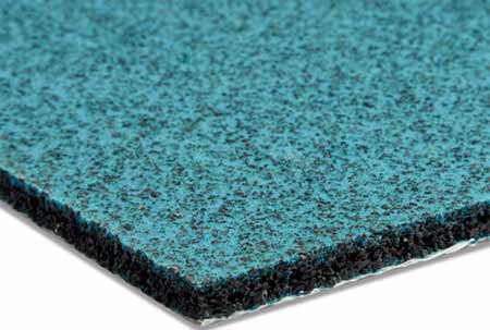 Crumb rubber underlay