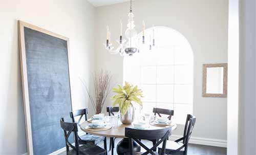 Freestanding chalkboard