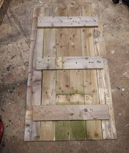 Chicken coop door