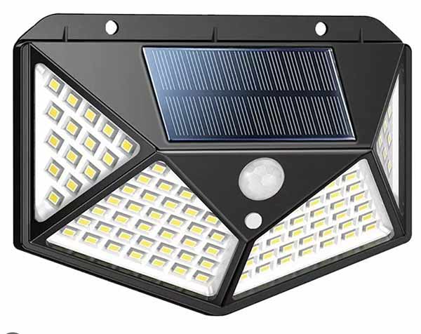 Budget LED solar wall light