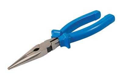Needle nose pliers can be used to remove nails and window pins