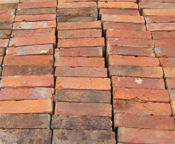 Reclaimed bricks