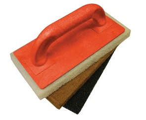 Faithfull scouring pad holder and set