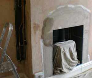 Hygroscopic salts can cause damp issues in your walls especially round chimney stacks and fireplaces where salts collect