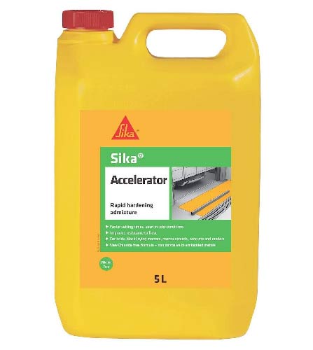 Frost proofing or accelerator admixture