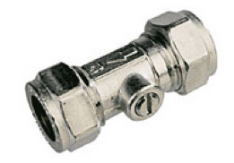 Cold water isolation valve