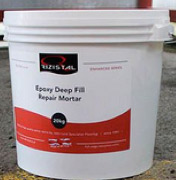 Epoxy repair mortar for cracks and holes in concrete