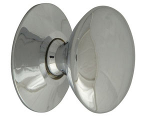 25mm Chrome finish cupboard knob