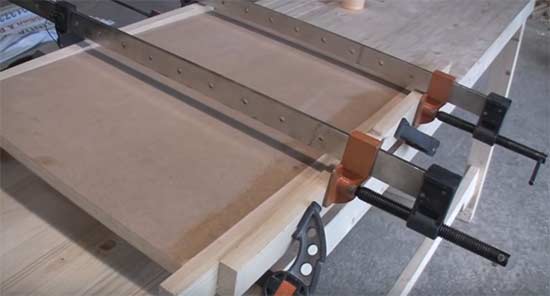 Additional clamps added to close up gaps
