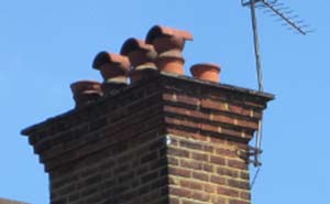 Add cowls to your chimney pots to improve ventilation