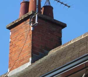 Chimney flashing in good condition will protect your stack and damp from damp