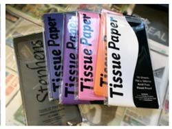 Tissue paper for decoupage