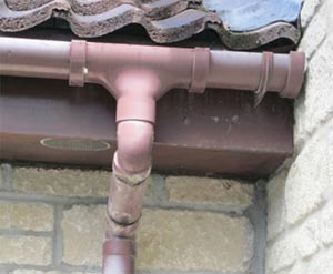 Replace any cracked pieces of guttering to reduce your walls' exposure to damp