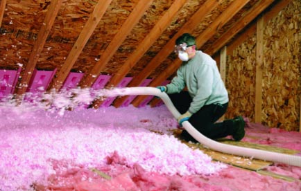 Blown insulation