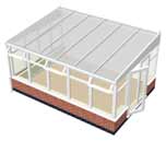 Lean-to Style Conservatory