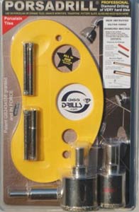 Porsadrill bathroom drilling kit