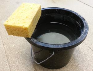 Cooling a diamond drill bit down with water on a sponge will make the drill last longer