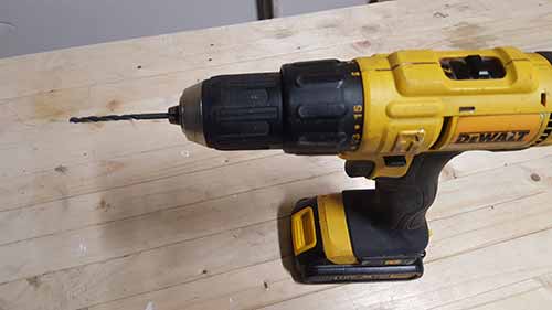 4mm drill bit in drill