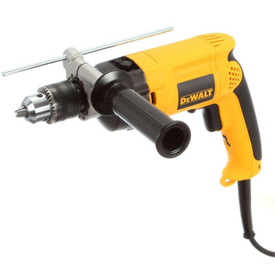 Standard hammer drill or power drill