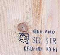 Wood that has a KD symbol has been kiln dried