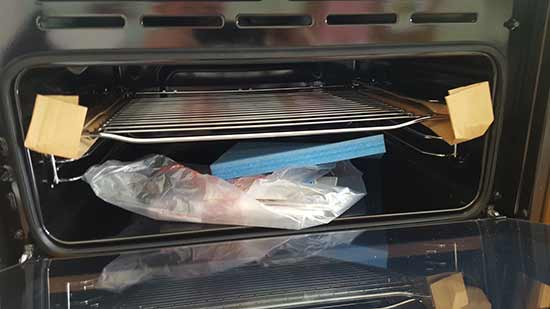 Remove all packaging from cooker