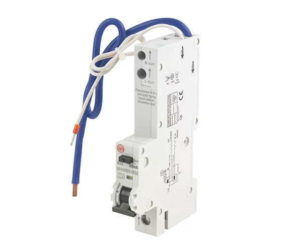 32A RCBO for use with some electric shower installations