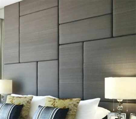 Different size padded wall panels