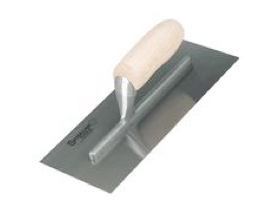 Plasterers finishing trowel