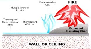 Fire Retardant Clear Coating
