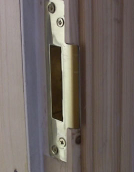 CE marked Lock keep for fire door