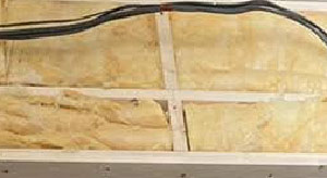 Noggins between ceiling joists