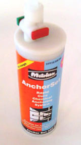 Polyester anchor resin