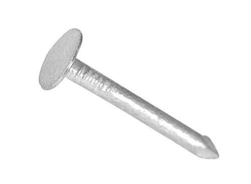 Galvanised clout nail