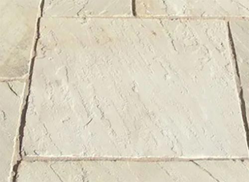 Natural cut stone flagstone paving slab