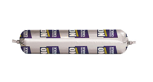 Foil-wrapped eco-friendly caulk