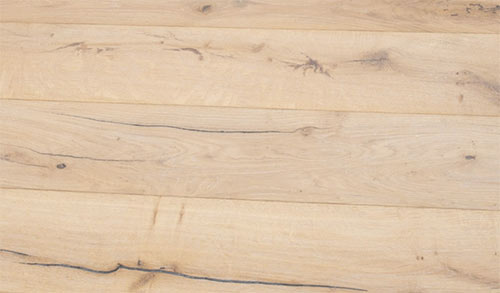 Distressed finish laminate flooring