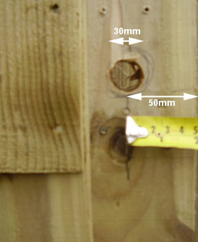 Fitting a Norfolk gate latch and measuring properly