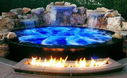 A hot tub can be a great feature in your garden