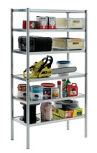 Multi purpose shelving unit