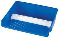 Paint pad paint tray with roller