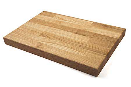 Solid hardwood chopping board