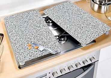 Cooktop chopping board