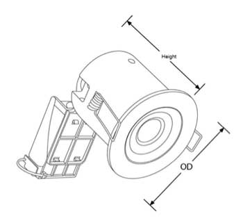 Downlighter measurements