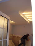 Kitchen Light Box showing illumination effect on room