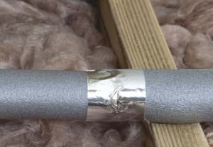 Joining insulation together