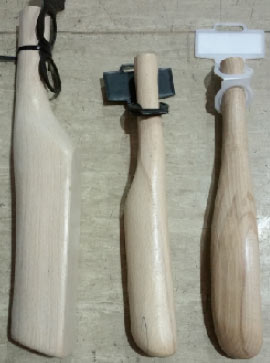 Timber lead dressing tools