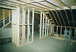 Construction of frame work