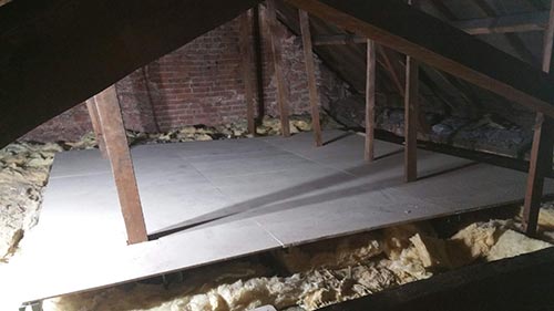 Loftzone raised loft boarding system